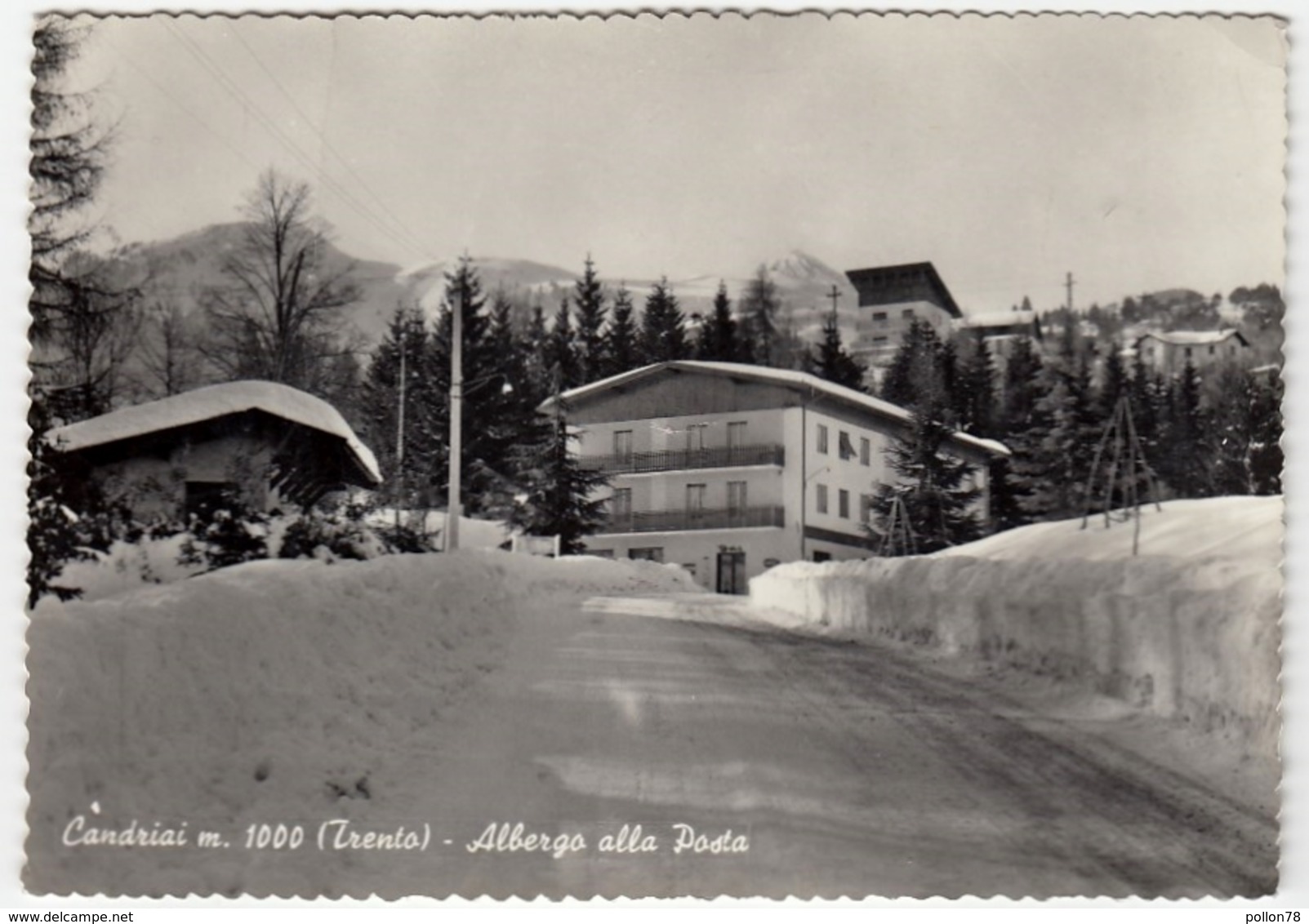 CANDRIAI - TRENTO - ALBERGO ALLA POSTA - 1965 - Trento