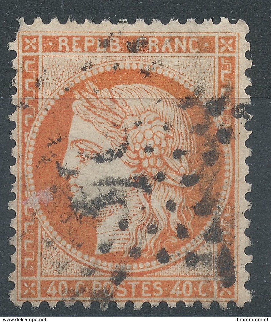Lot N°39718  N°38, Oblit étoile Chiffrée 24 De PARIS (R. De Clery) - 1870 Siege Of Paris