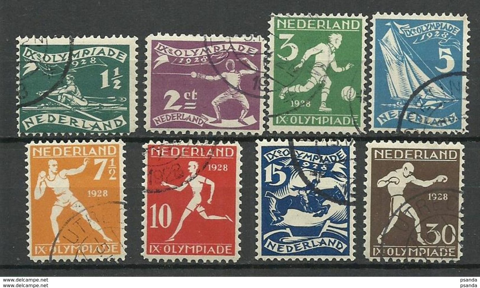 Netherlands 1928 Canc. - Usati