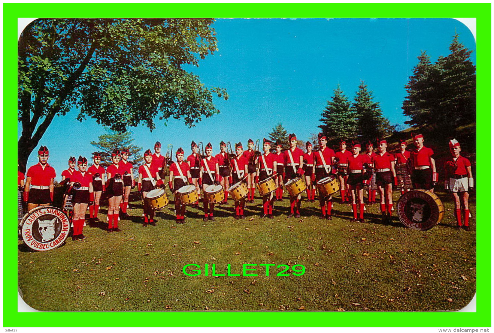 SHAWINIGAN, QUÉBEC - LES CADETS DE SHAWINIGAN - PUB. BY JEAN GARCEAU - - Trois-Rivières