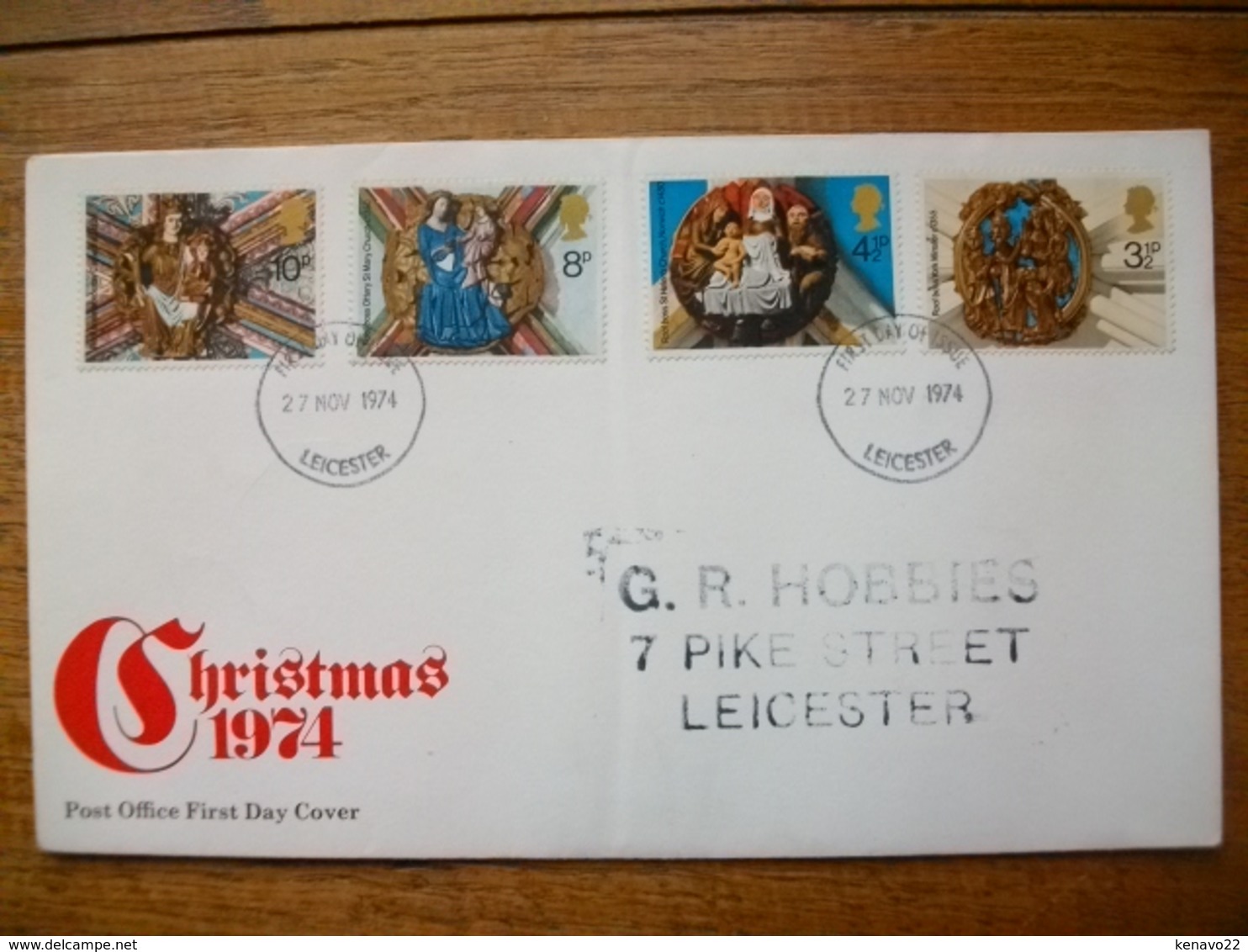 Lot De 4 Lettres Avec Document à L'intérieure "" Beaux Timbres "" - Poststempel