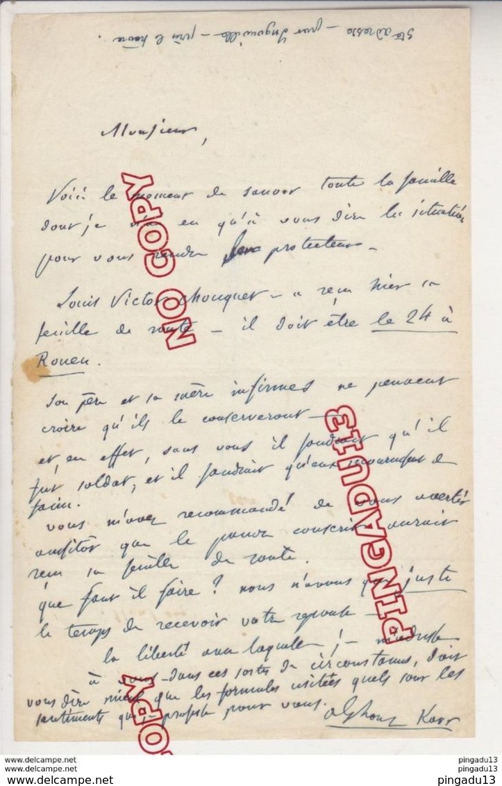 Au Plus Rapide Lettre Autographe Alphonse Karr Journaliste écrivain Français Paris Nice Saint Raphaël - Altri & Non Classificati