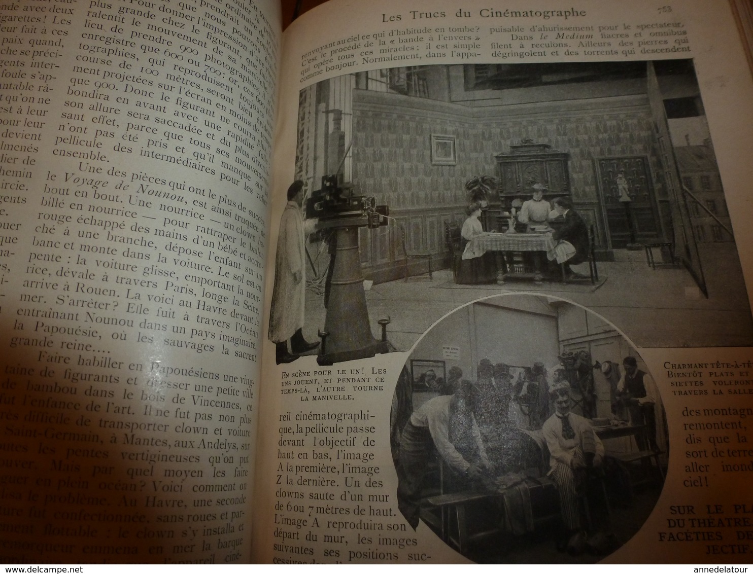 1907-1908 LECTURE POUR TOUS -->En auto et ballon;Légion au Maroc,Cinématographe;Toréadors Charette le chef vendéen;etc