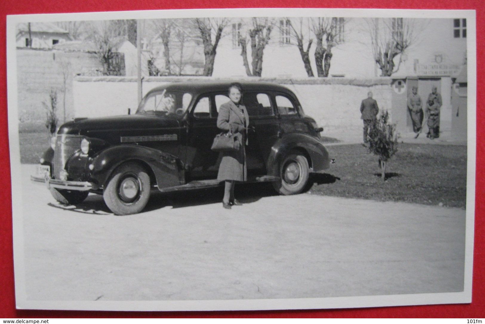 MONTENEGRO - CRNA GORA, LOT 4 ORIGINAL PHOTO, OLD CAR CA. 1940 - Passenger Cars