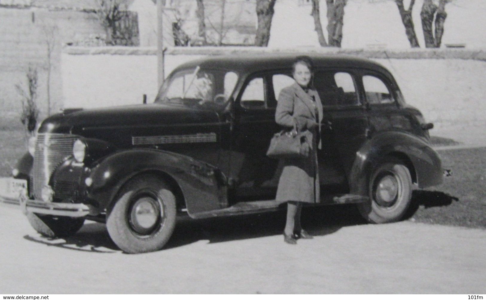 MONTENEGRO - CRNA GORA, LOT 4 ORIGINAL PHOTO, OLD CAR CA. 1940 - Voitures De Tourisme