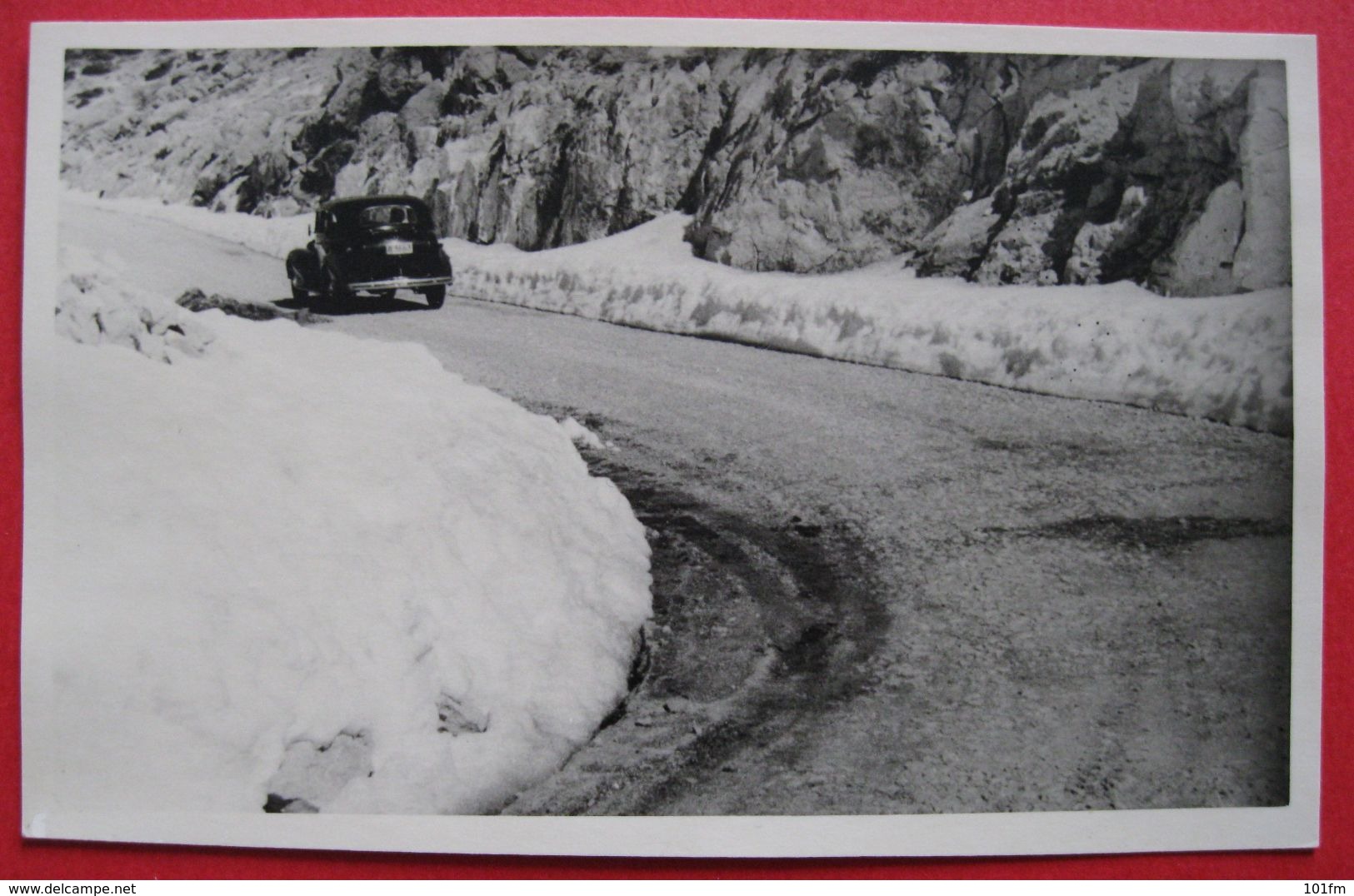 MONTENEGRO - CRNA GORA, LOT 4 ORIGINAL PHOTO, OLD CAR CA. 1940