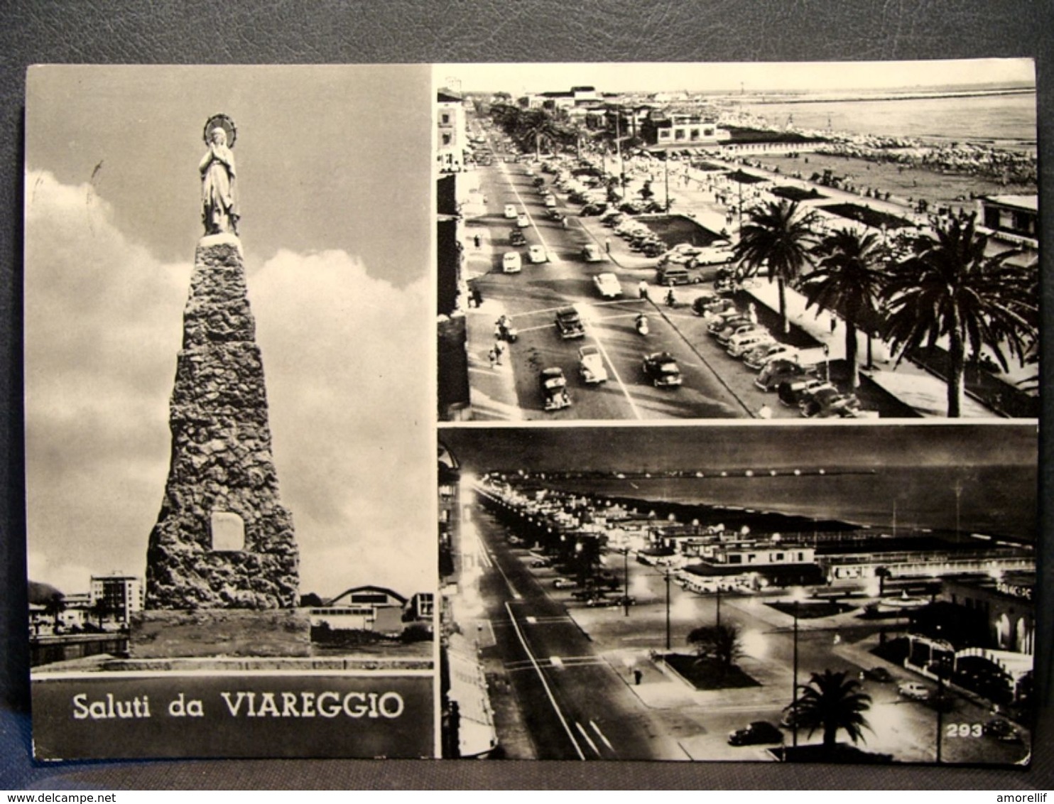 (FG.J36) Saluti Da VIAREGGIO - VEDUTE VEDUTINE (LUCCA) VIAGGIATA 1957 - Viareggio