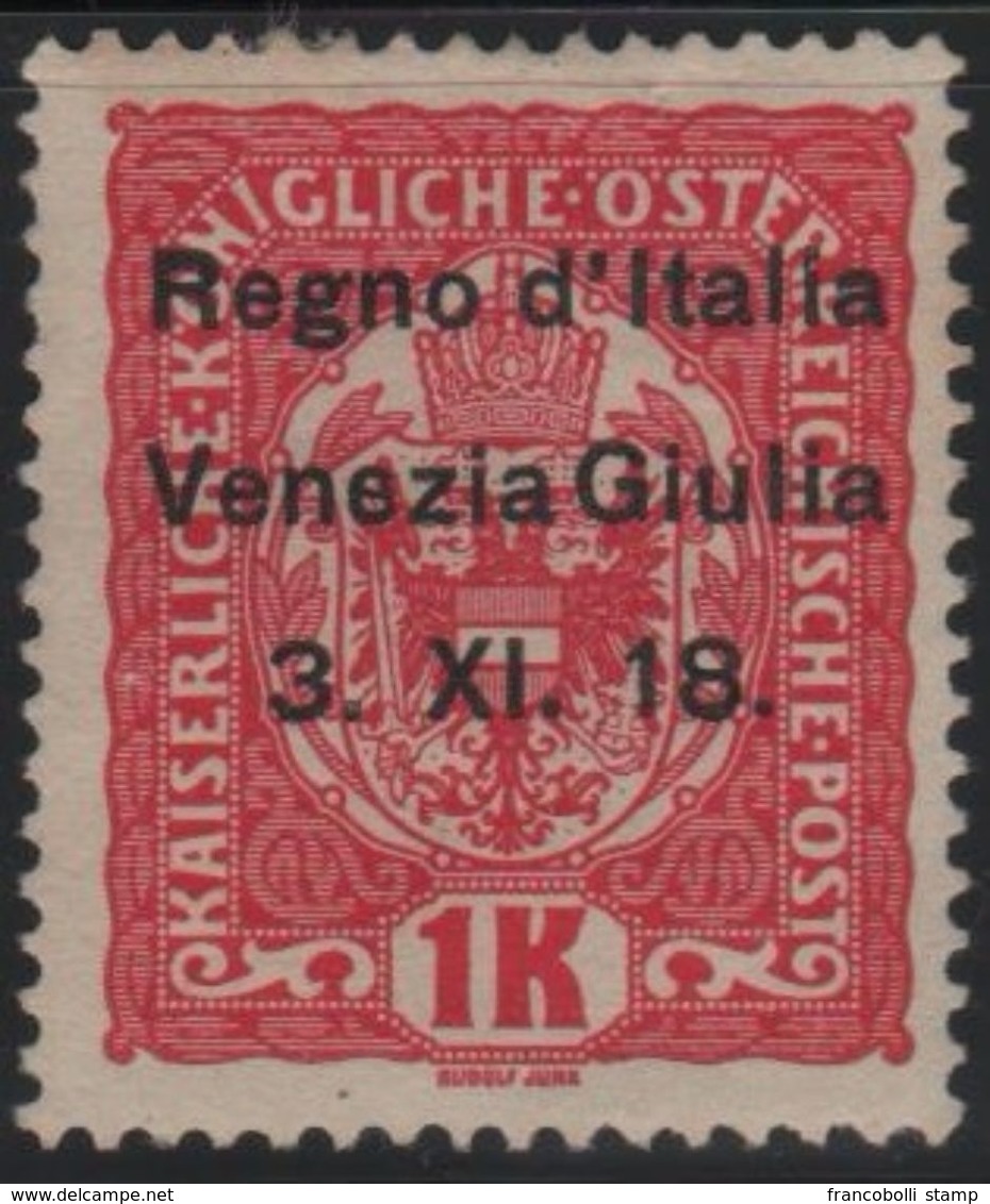 1918 Venezia Giulia 1 K. US - Venezia Giulia