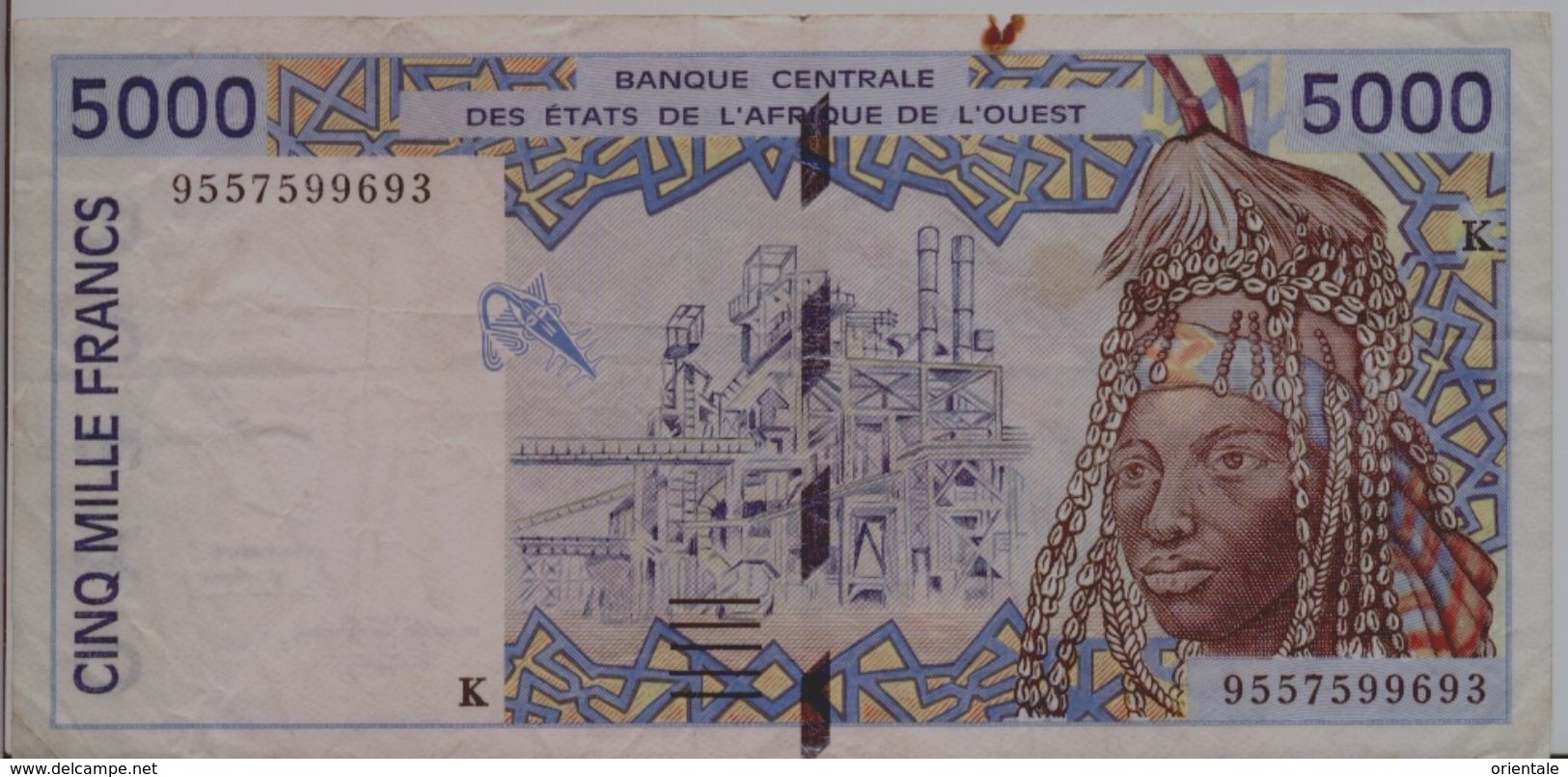 WEST AFRICAN STATES P. 713Kd 5000 F 1995 F - Senegal