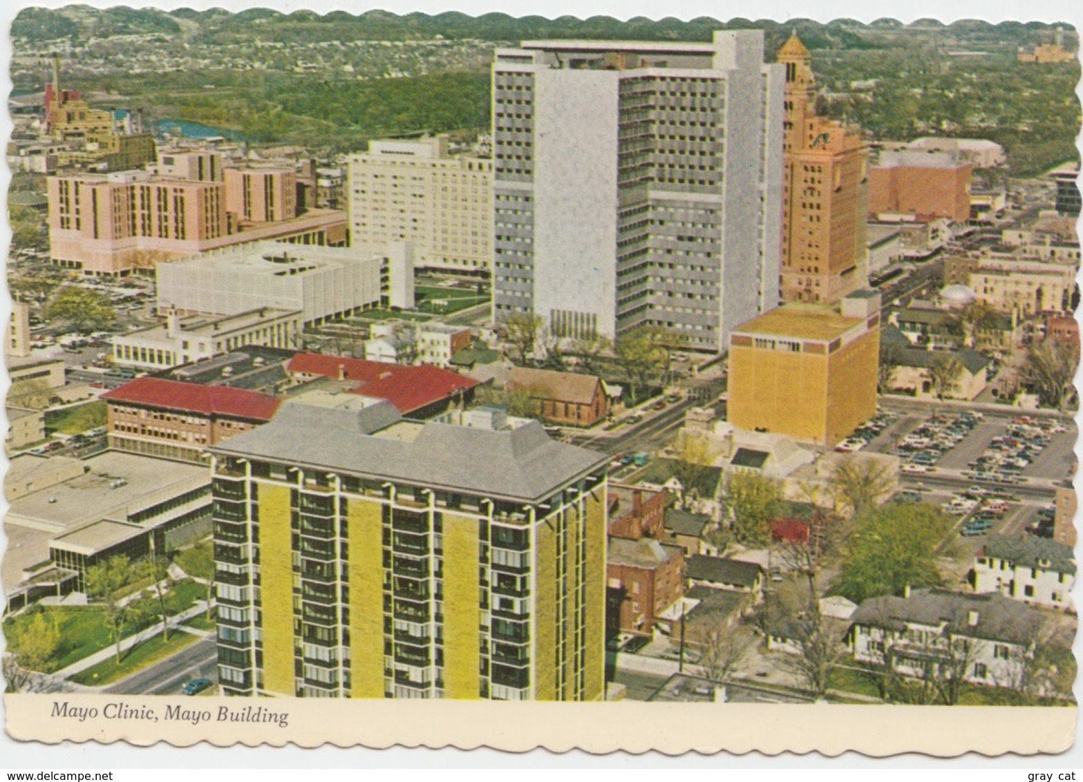 Mayo Clinic, Mayo Building, Rochester, Minnesota, 1980 Used Postcard [20832] - Rochester