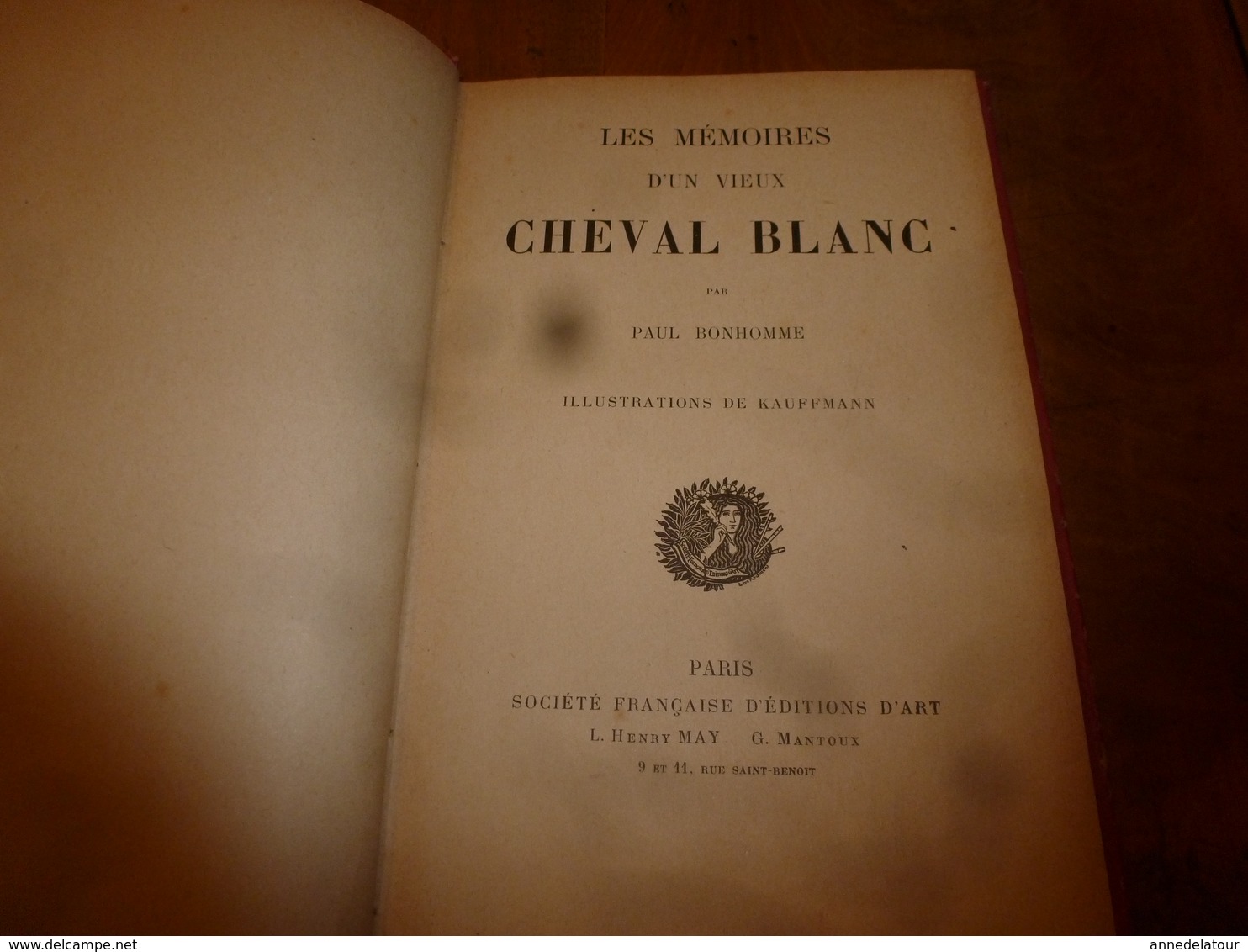 1902 MÉMOIRES D'UN VIEUX CHEVAL BLANC, Par Paul Bonhomme , Dessins De Kauffmann; Grand-Maman Bonbon; Etc - 1901-1940