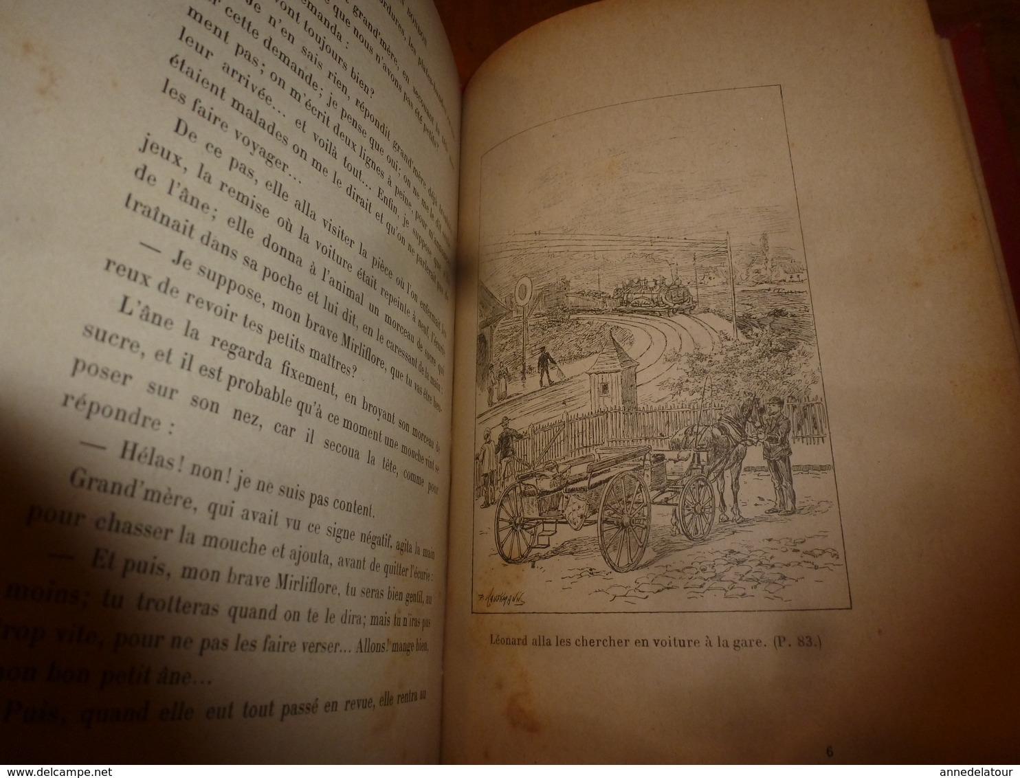 1902 MÉMOIRES D'UN VIEUX CHEVAL BLANC, par Paul Bonhomme , dessins de Kauffmann; Grand-Maman Bonbon; etc