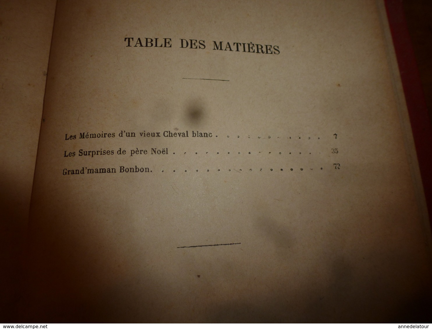 1902 MÉMOIRES D'UN VIEUX CHEVAL BLANC, par Paul Bonhomme , dessins de Kauffmann; Grand-Maman Bonbon; etc