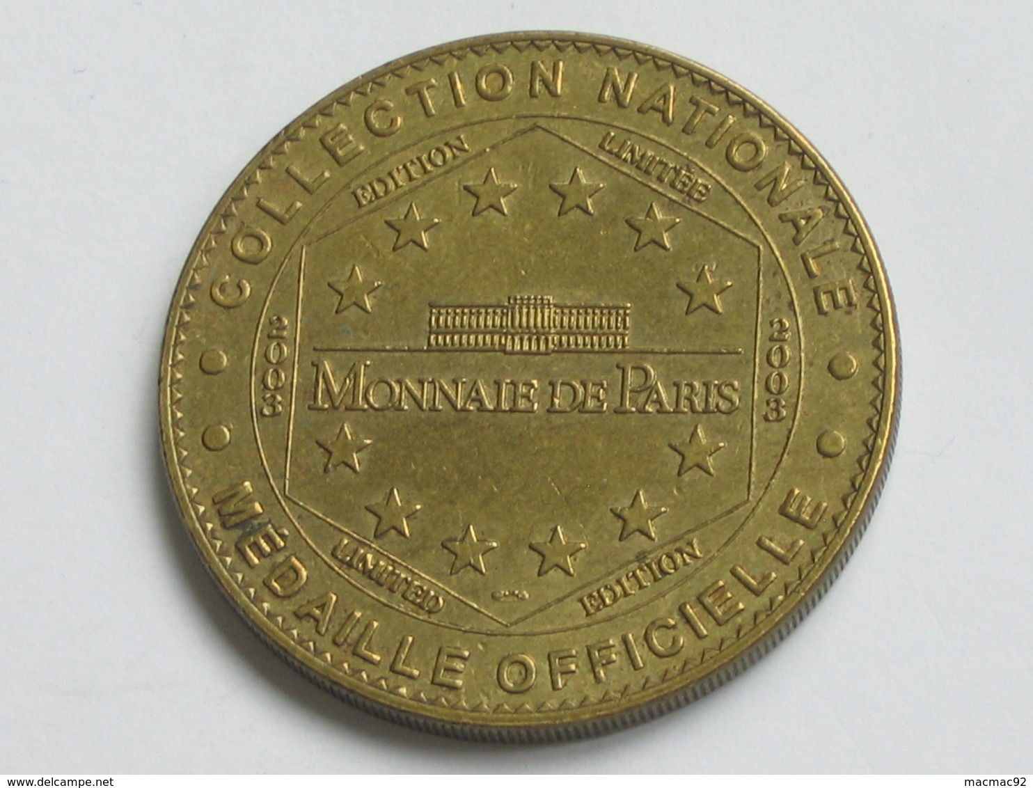 Médaille De La Monnaie De Paris - LE MONT SAINT MICHEL - MANCHE -  2003 B    **** EN ACHAT IMMEDIAT  **** - 2003