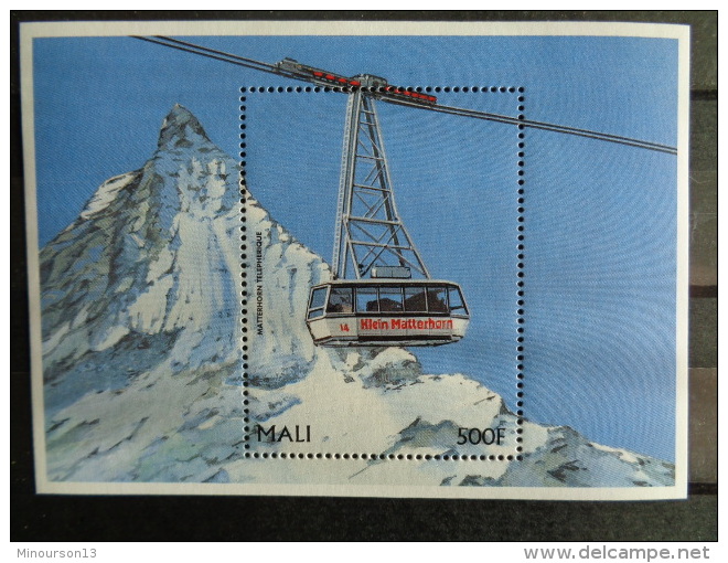 MALI BLOC  500f - MATTERHORN TELEPHERIQUE - Mali (1959-...)