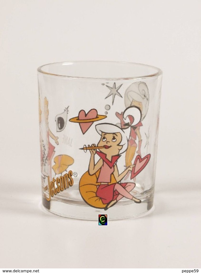 Bicchiere O Bicchieri Nutella Kinder Ferrero 1994 - Jetsons - Jane ( Glass - Glasses - Verres - Vasos - Glaser ) - Bicchieri