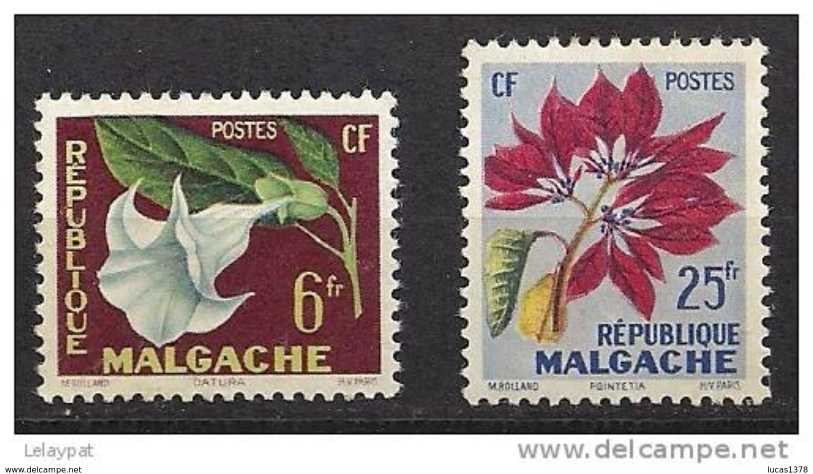 Madagascar N° 336 Et 337 ** - Neufs