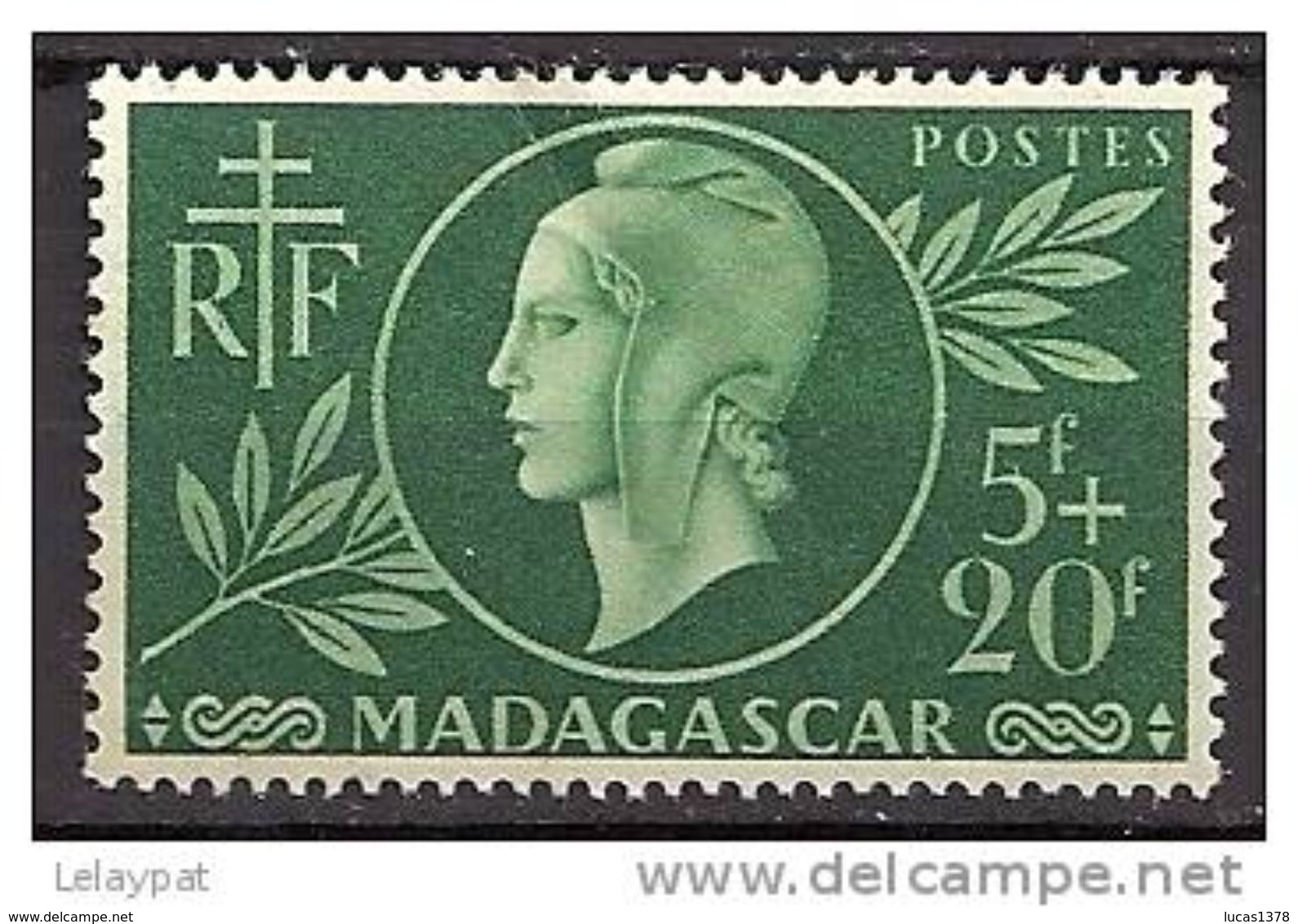 MADAGASCAR 1944 - YT N° 288 NEUF ** - Nuovi