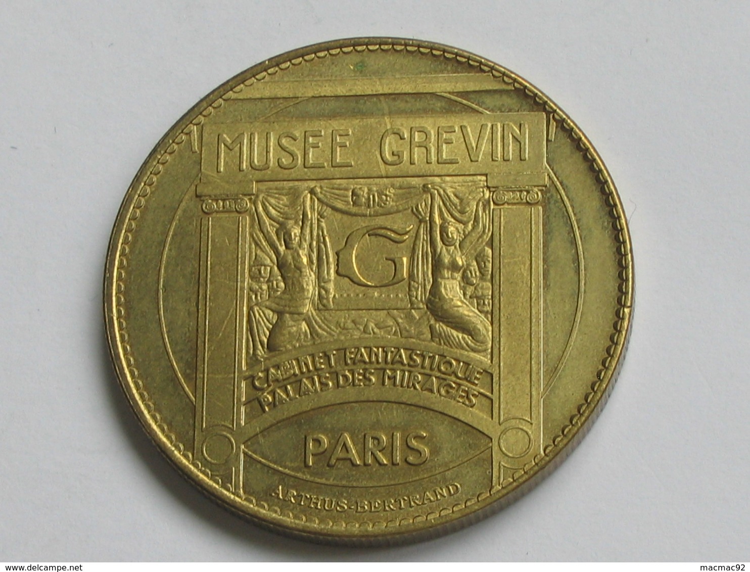 Médaille ARTHUS BERTRAND - MUSEE GREVIN - MICHAEL JACKSON   **** EN ACHAT IMMEDIAT  **** - Non-datés