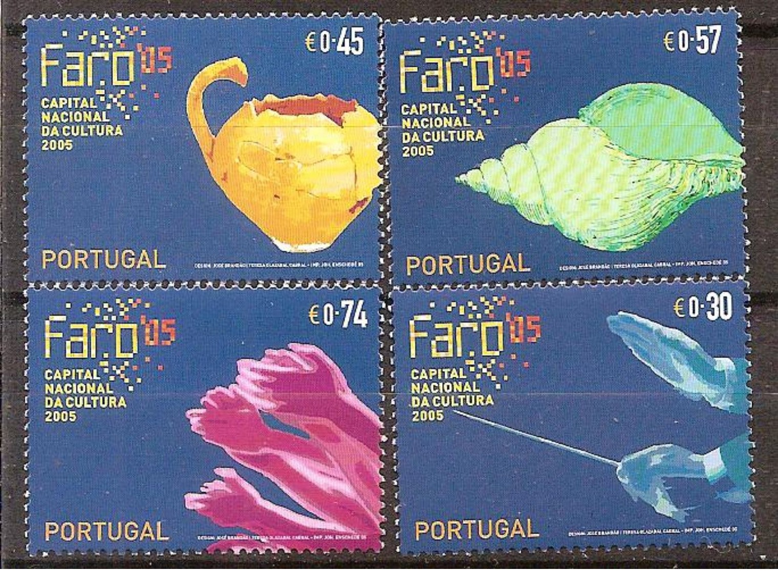 PORTUGAL,SERIE COMPLETE,NEUVE**,ANNEE 2005. - Nuevos