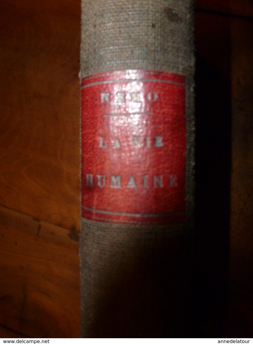 1898 LA VIE HUMAINE (édit. originale) par Dr Nemo : Homme-chien ,Pour vivre longtemps, Poisons humains ,Morphine ; etc,