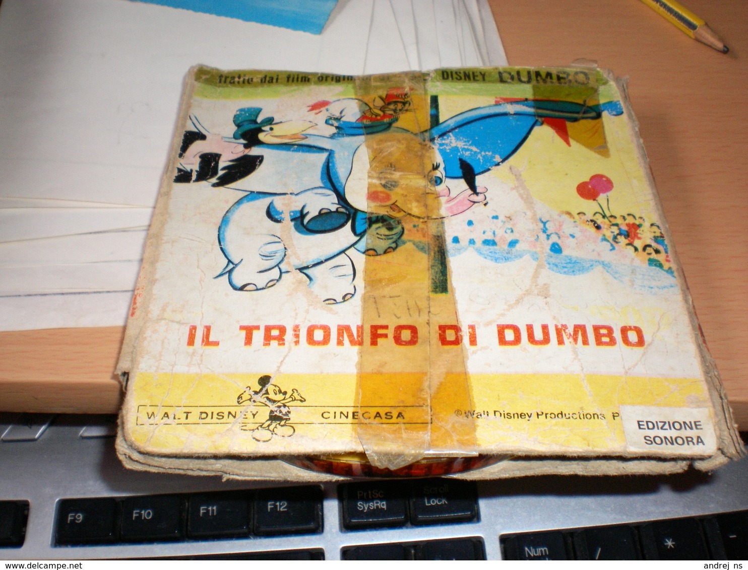 Walt Disney Il Teionfo Di Dumbo   8mm Films - Bobinas De Cine: 35mm - 16mm - 9,5+8+S8mm