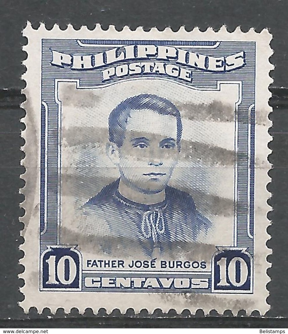 Philippines 1955. Scott #595 (U) Father José Burgos - Philippines