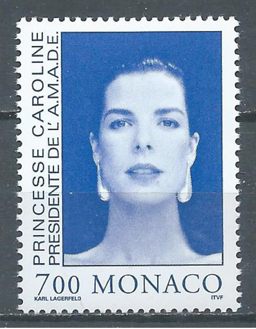 Monaco YT N°1984 Princesse Caroline Neuf ** - Unused Stamps