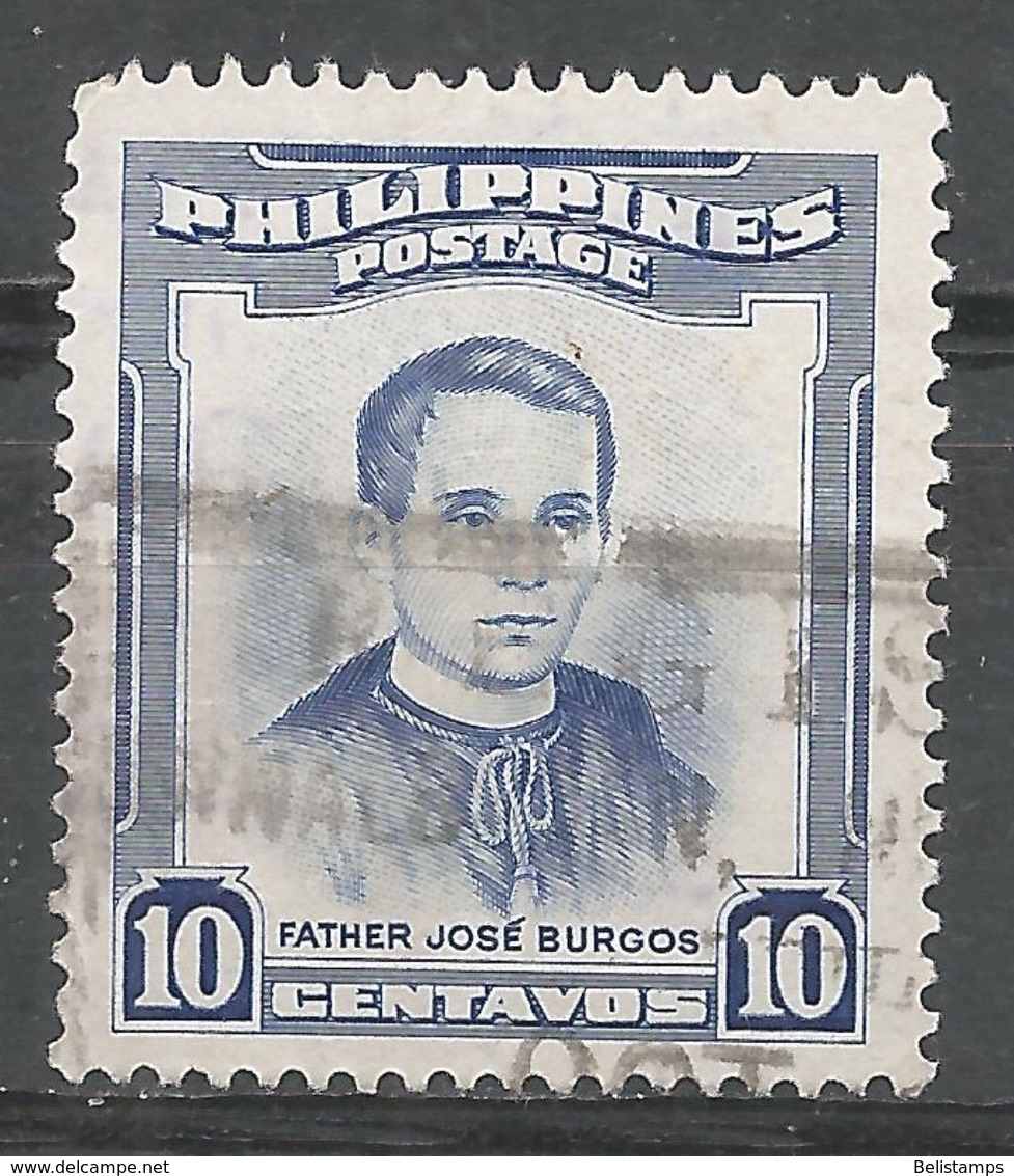 Philippines 1955. Scott #595 (U) Father José Burgos - Filippine