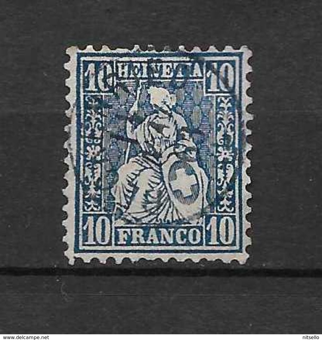 LOTE 1377  ///  SUIZA 1862    YVERT Nº: 36 - Used Stamps
