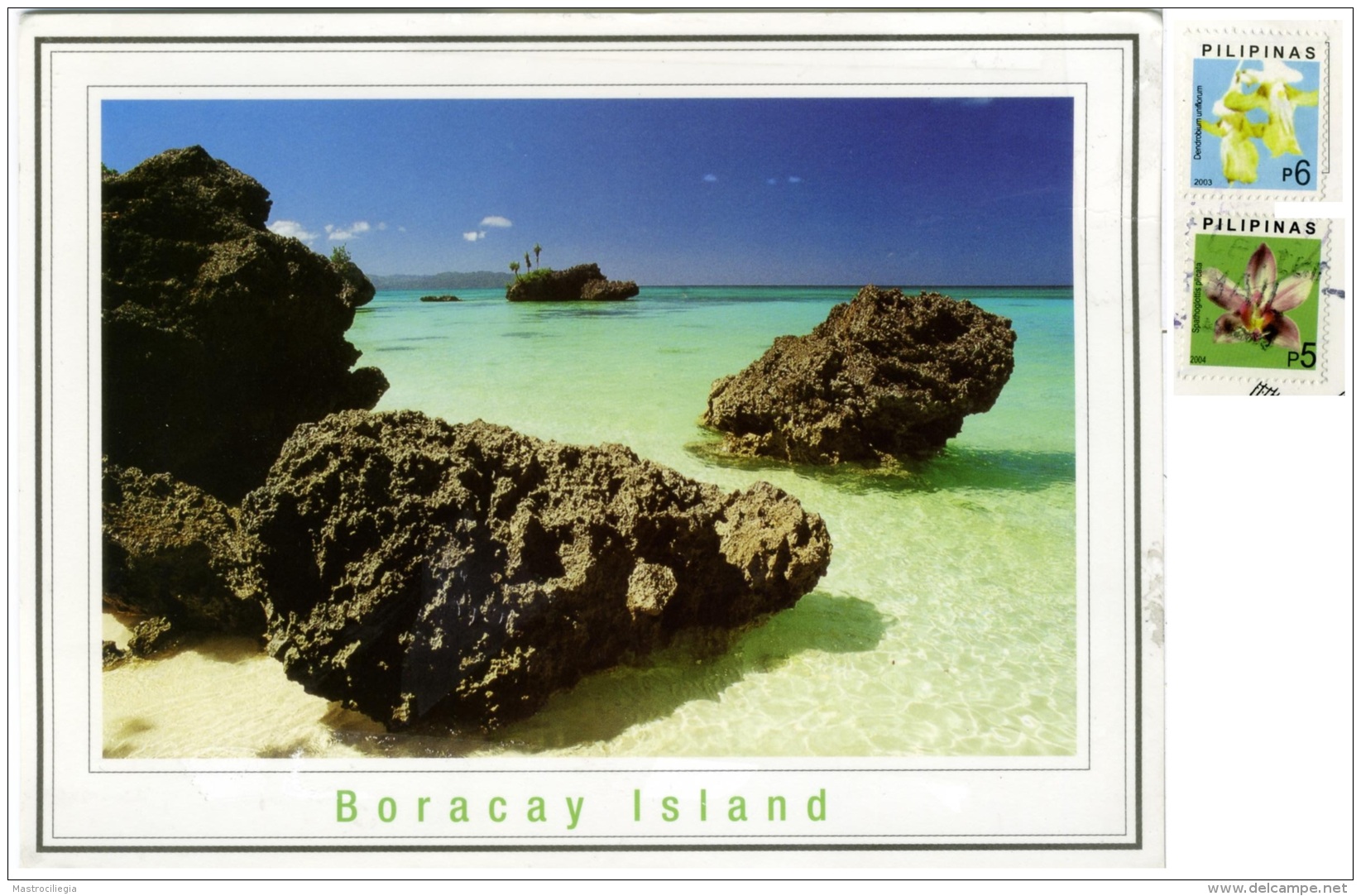 PILIPINAS  PHILIPPINES  FILIPPINE  BORACAY ISLAND  Nice Stamps - Filippine