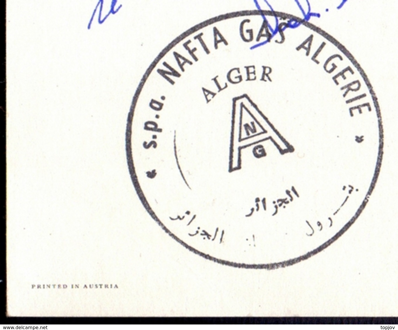 ALERIE - NAFTA GAS Cansel - 1987 - Gaz