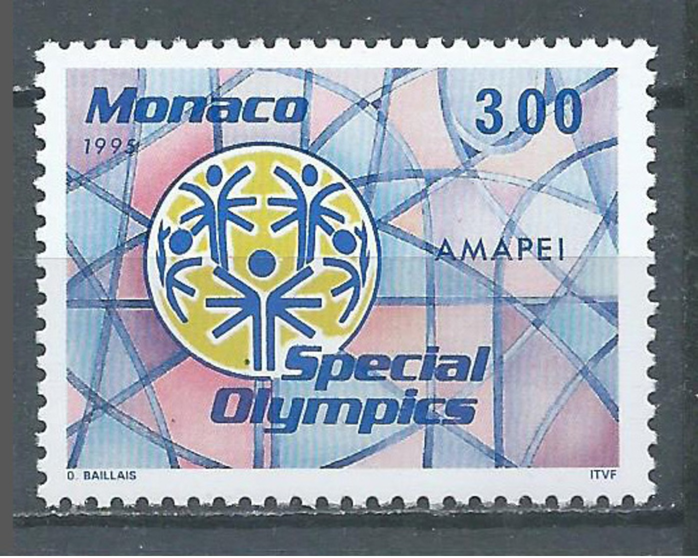 Monaco YT N°1974 Special Olympics Neuf ** - Neufs