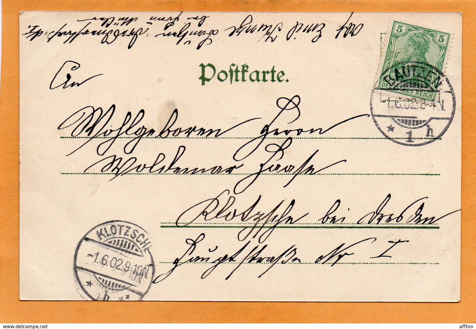 Gruss Aus Bautzen 1902 Postcard Mailed - Bautzen