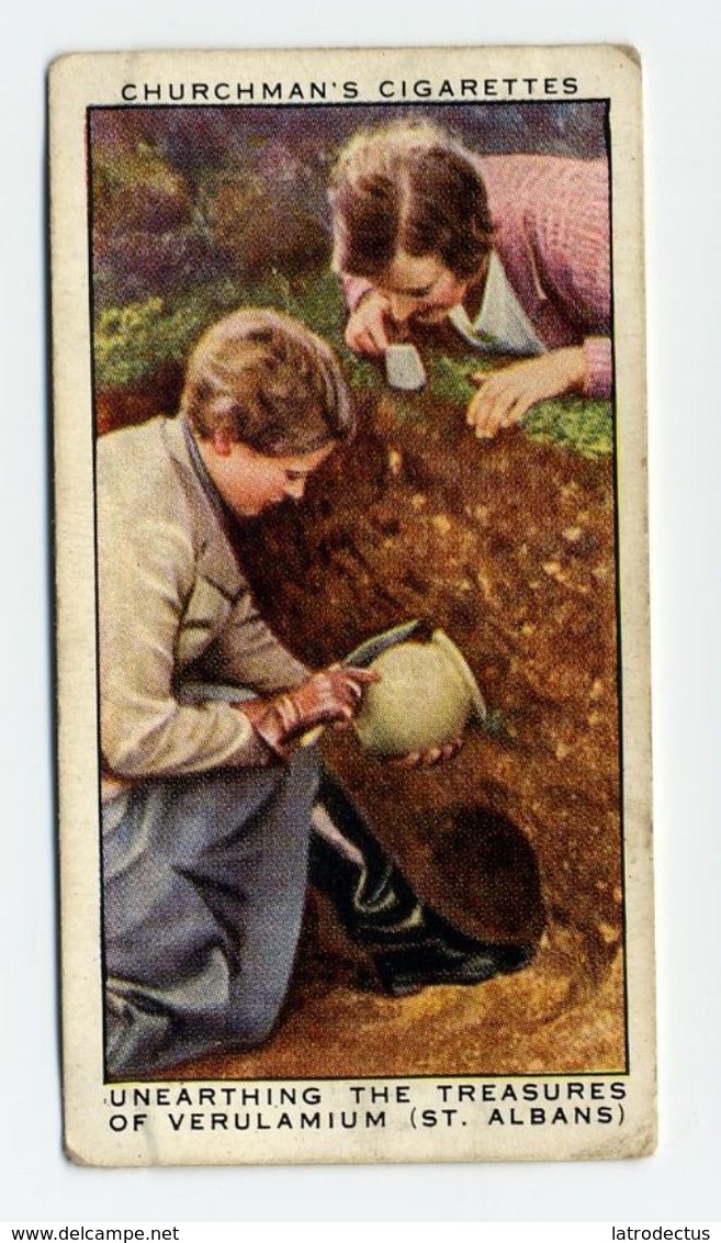 Churchman - 1937 - Treasure Trove - 3 - Unearthing The Treasures Of Verulamium (St. Albans) - Churchman