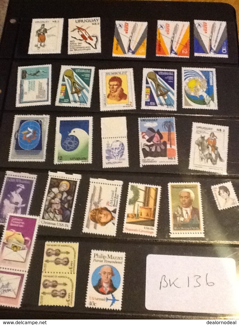 Uruguay And USA Stamps Various - Other & Unclassified