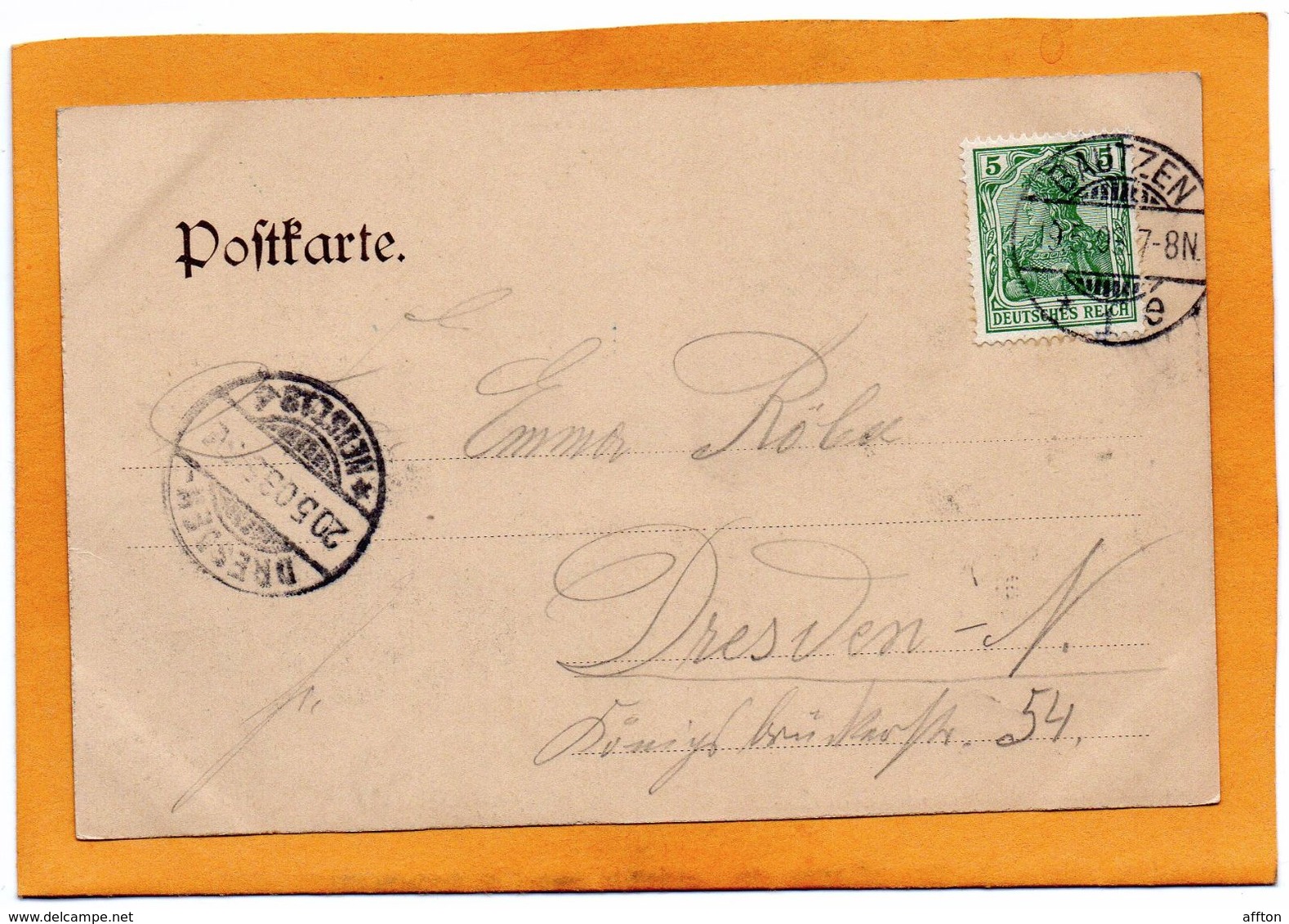 Bautzen 1903 Postcard - Bautzen