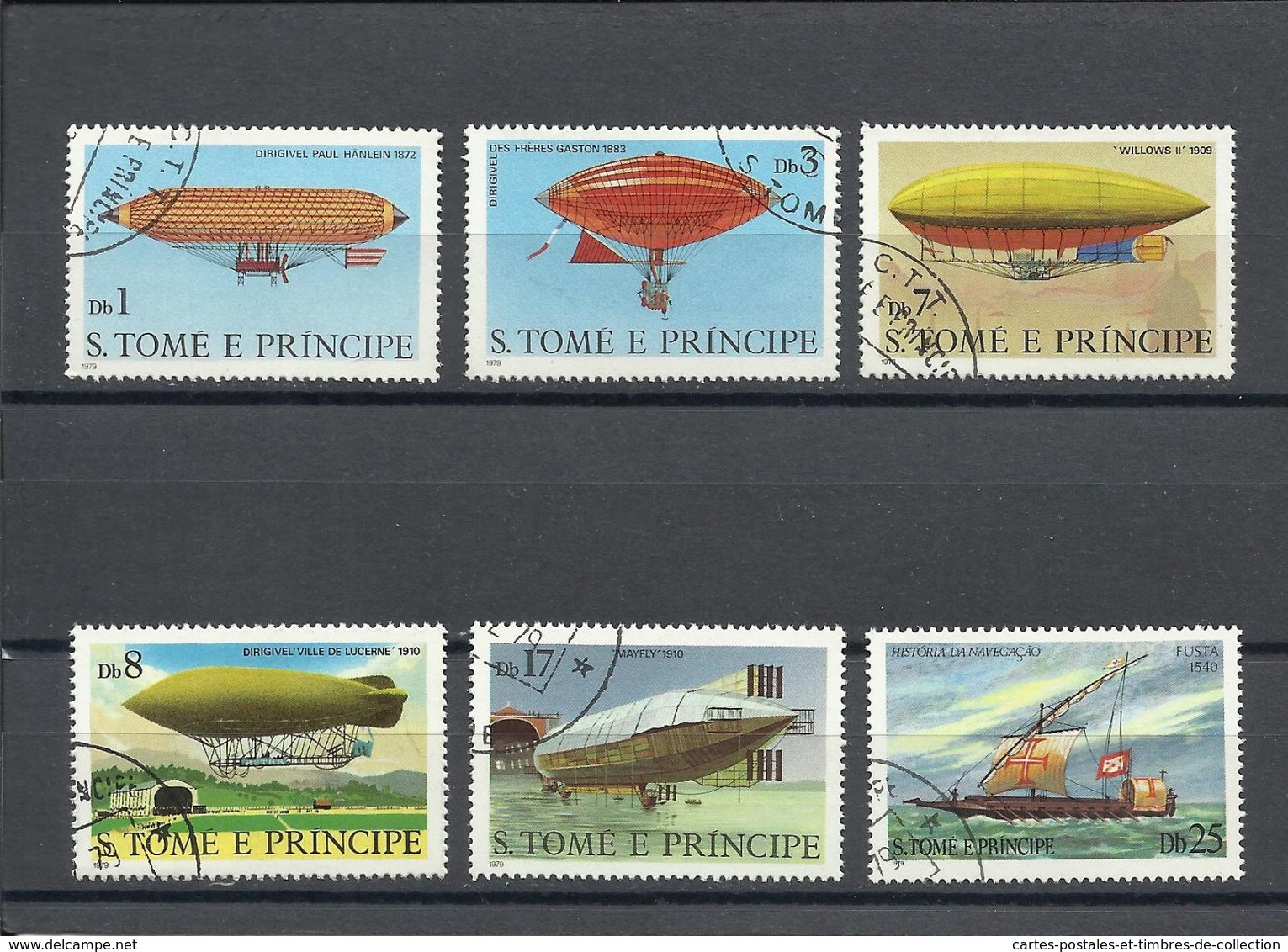 SAINT THOMAS & PRINCE , Lot de 91 timbres de 1953 à ........ voir scans