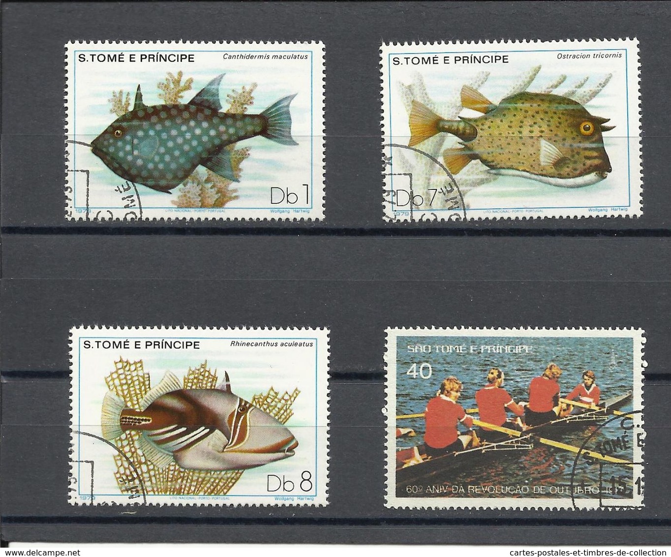 SAINT THOMAS & PRINCE , Lot de 91 timbres de 1953 à ........ voir scans