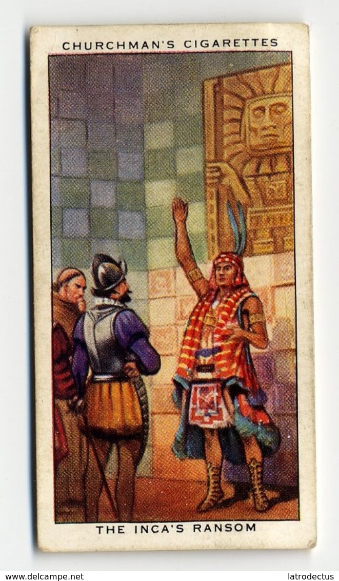 Churchman - 1937 - Treasure Trove - 46 - The Inca's Ransom - Churchman