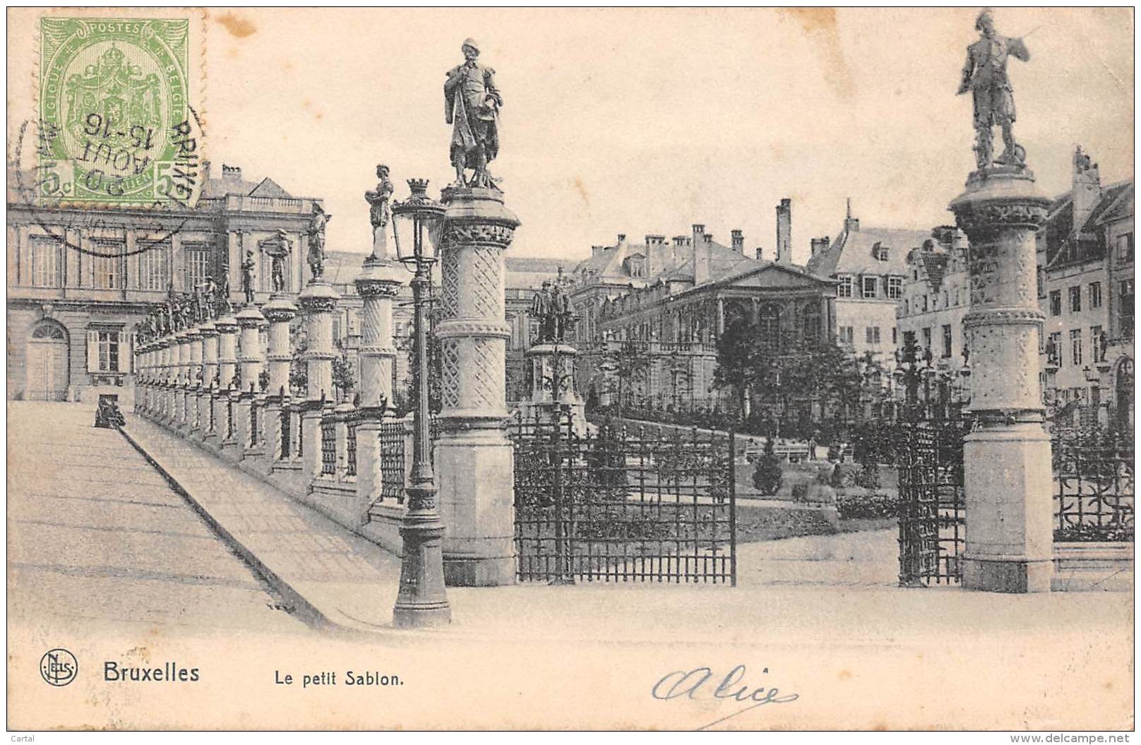 BRUXELLES - Le Petit Sablon - Monumenten, Gebouwen