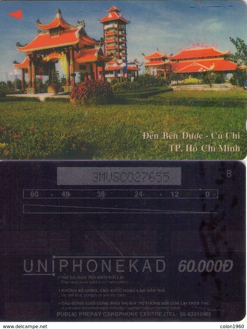 VIETNAM. Den Ben Duoc - Cu Chi. 1998-09. 3MVSC. (012) - Vietnam