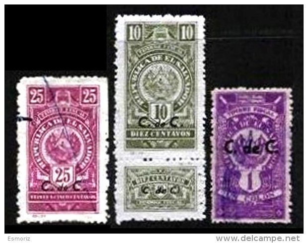 EL SALVADOR, Revenues, Used, F/VF - Salvador