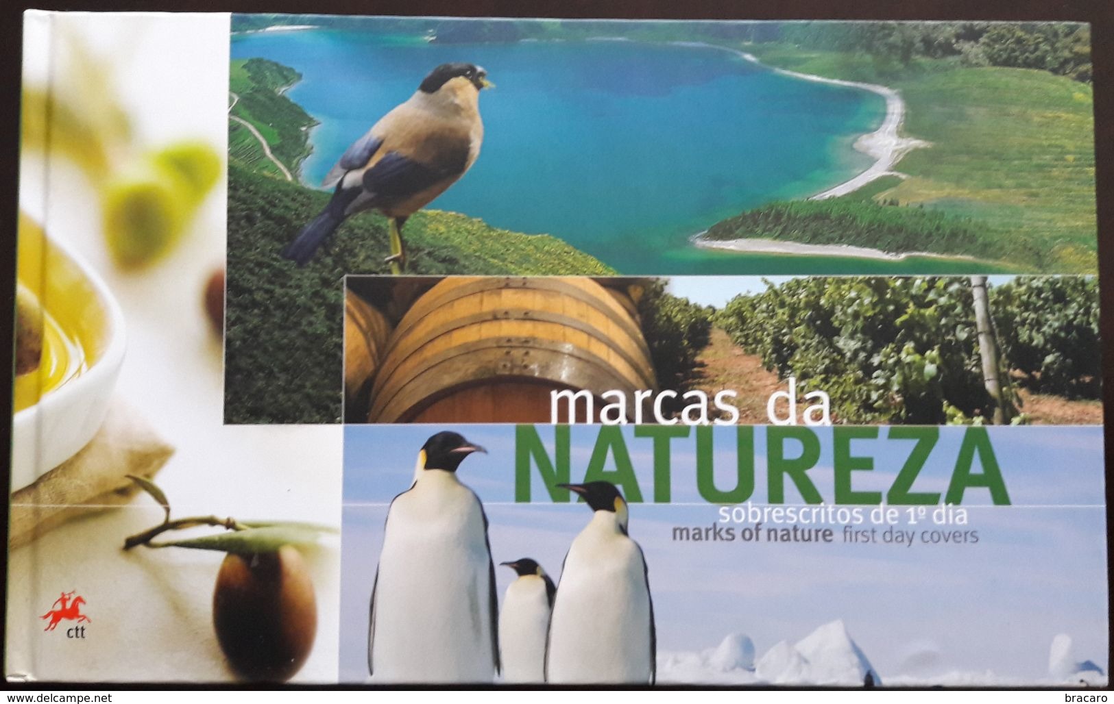 PORTUGAL - FDC - MARCAS DA NATUREZA / MARKS OF NATURE - BOOK WITH 5 FDC - 2009 - Booklets