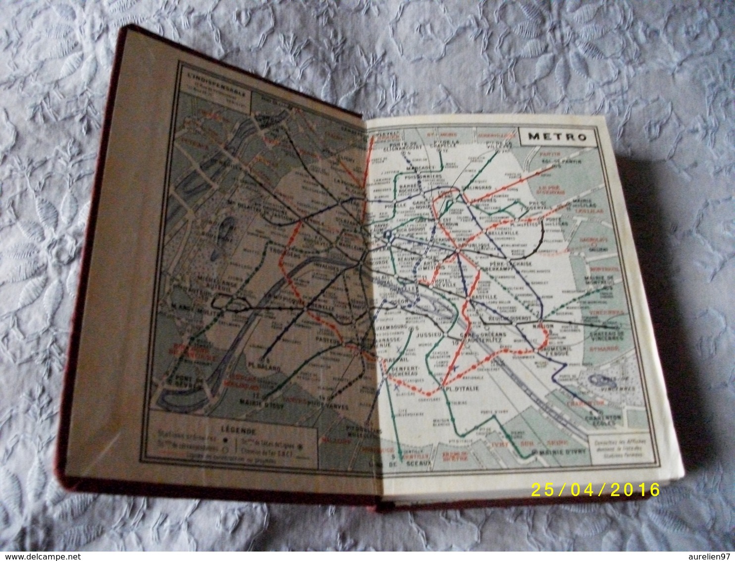 L'indispensable PARIS Année 60 Et Guides DIAMANT: Centre Auvergne 1932 - Wholesale, Bulk Lots
