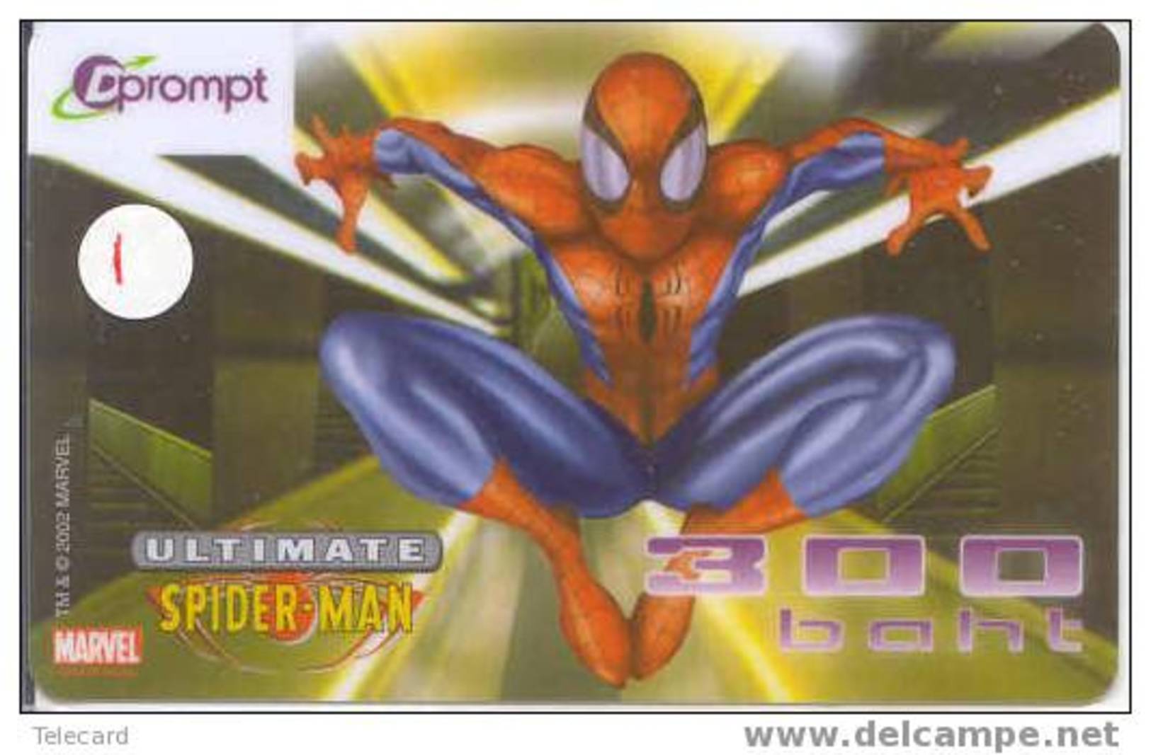 SPIDERMAN Telecarte (1) PHONECARD * TELEFONKARTE - Cinema