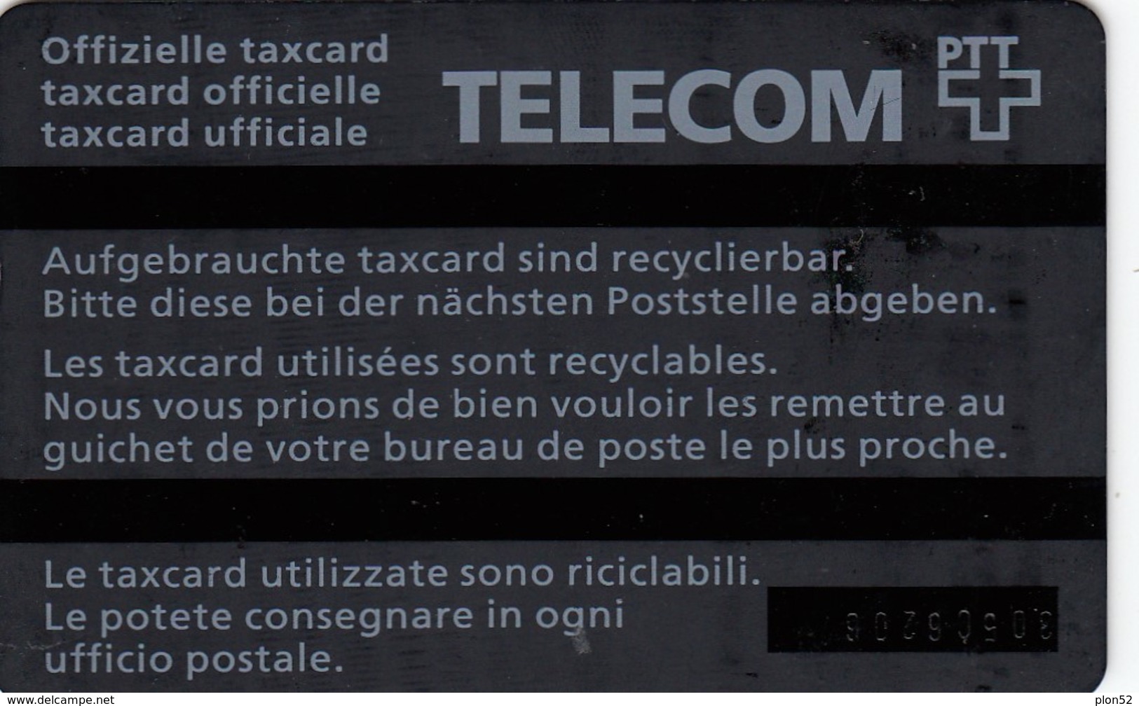 11501-TAXCARD-USATA - Suisse