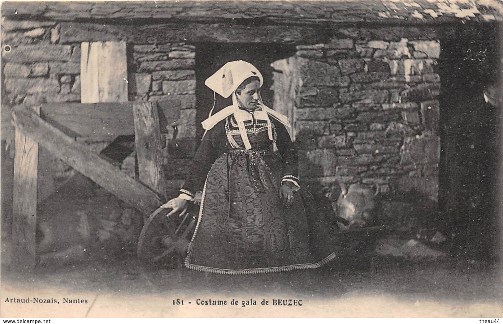 ¤¤  -  BEUZEC   -  Costume De Gala   -  Folklore    -  ¤¤ - Beuzec-Cap-Sizun