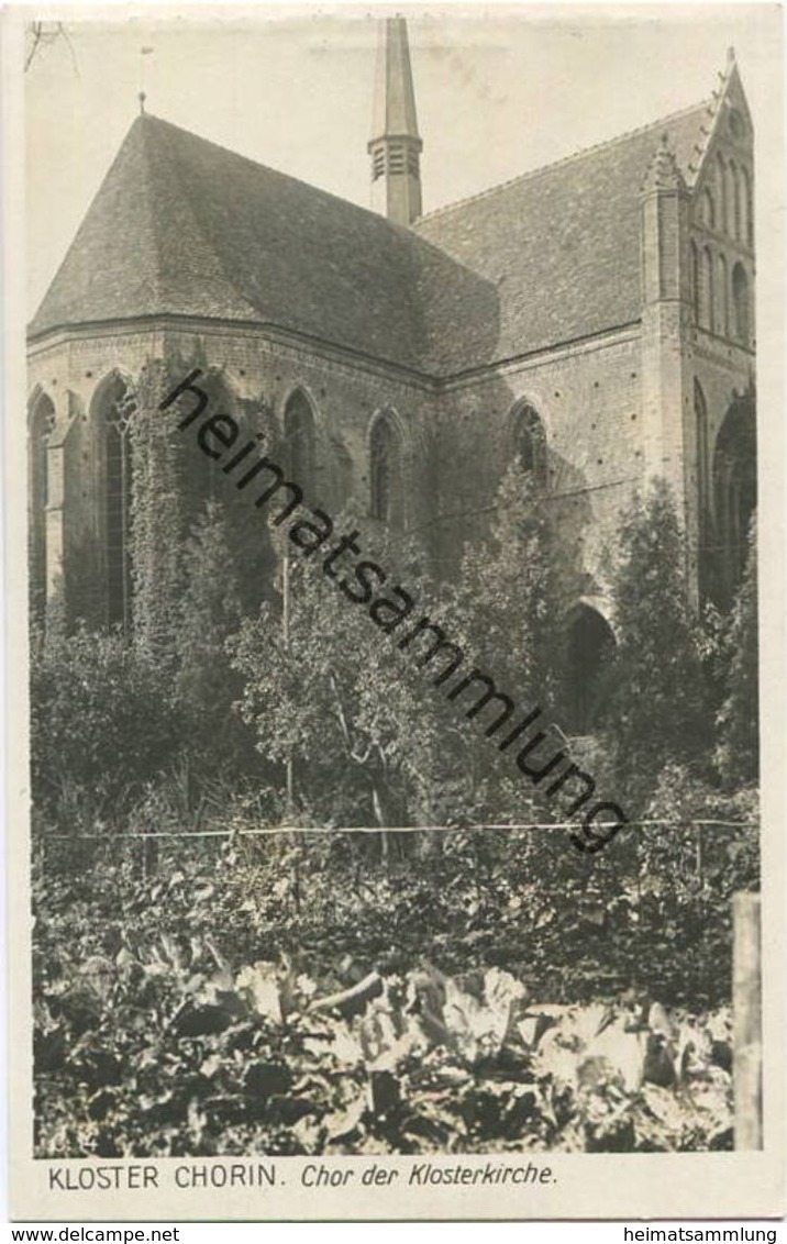 Koster Chorin - Chor Der Klosterkirche - Foto-AK 30er Jahre - Verlag Ludwig Walter Berlin - Chorin