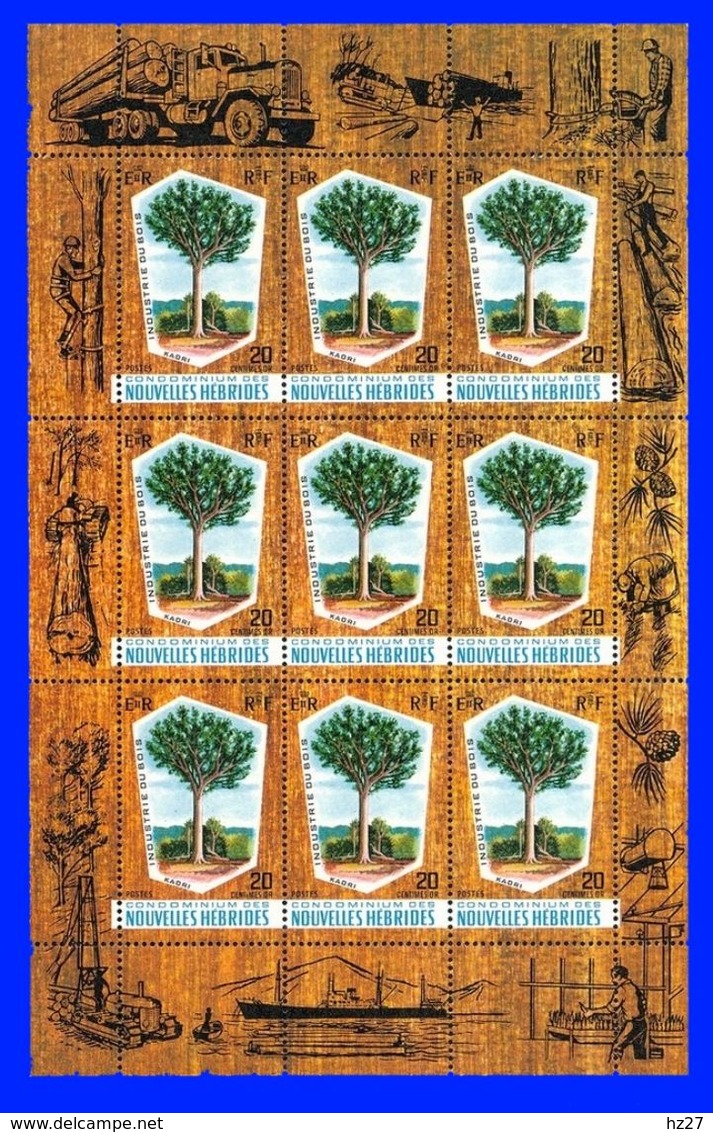 Bloc N° 280 ** Neuf Sans Charnière  (9 Timbres 20 Cts) Légende Française - Hojas Y Bloques